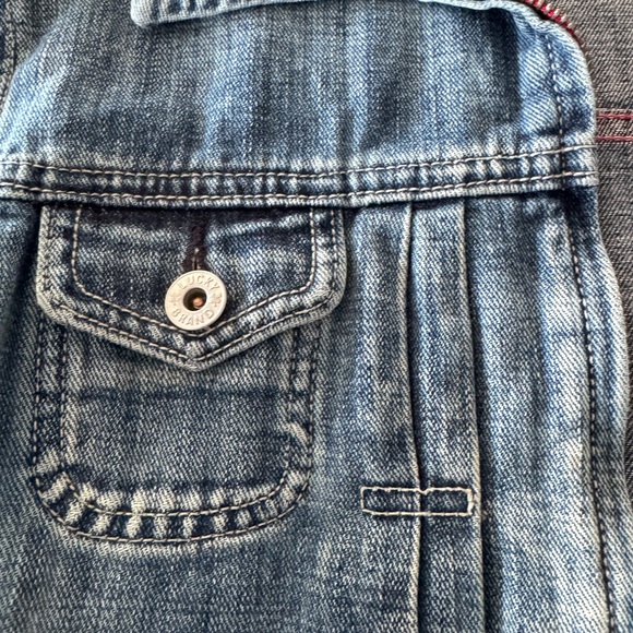 Lucky Brand Vintage Jean Jacket 3/4 Length Sleeves. - Picture 4 of 9